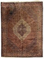 A Bidjar carpet, West Persia, mid-late 20th century.