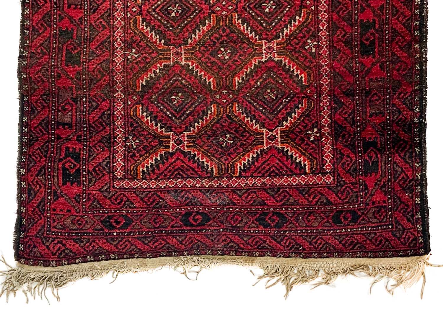 A Belouch rug, circa 1930-1950 - Image 2 of 3