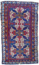 A Seychour rug, North East Caucasus, circa 1900.