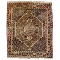 A Bidjar rug, West Persia, mid-late 20th century.