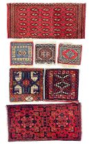 An Afghan rug, mid-late 20th century.