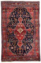 A Hamadan rug, North West Persia,