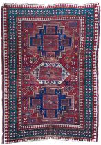 A Kazak rug, South West Caucasus, late 19th century.