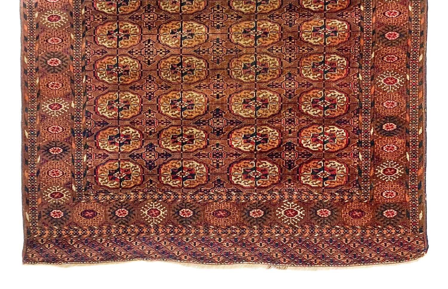 A Tekke Bokhara rug, circa 1900. - Image 2 of 3