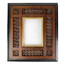 A Syrian wooden photo / picture frame, early 20th century,