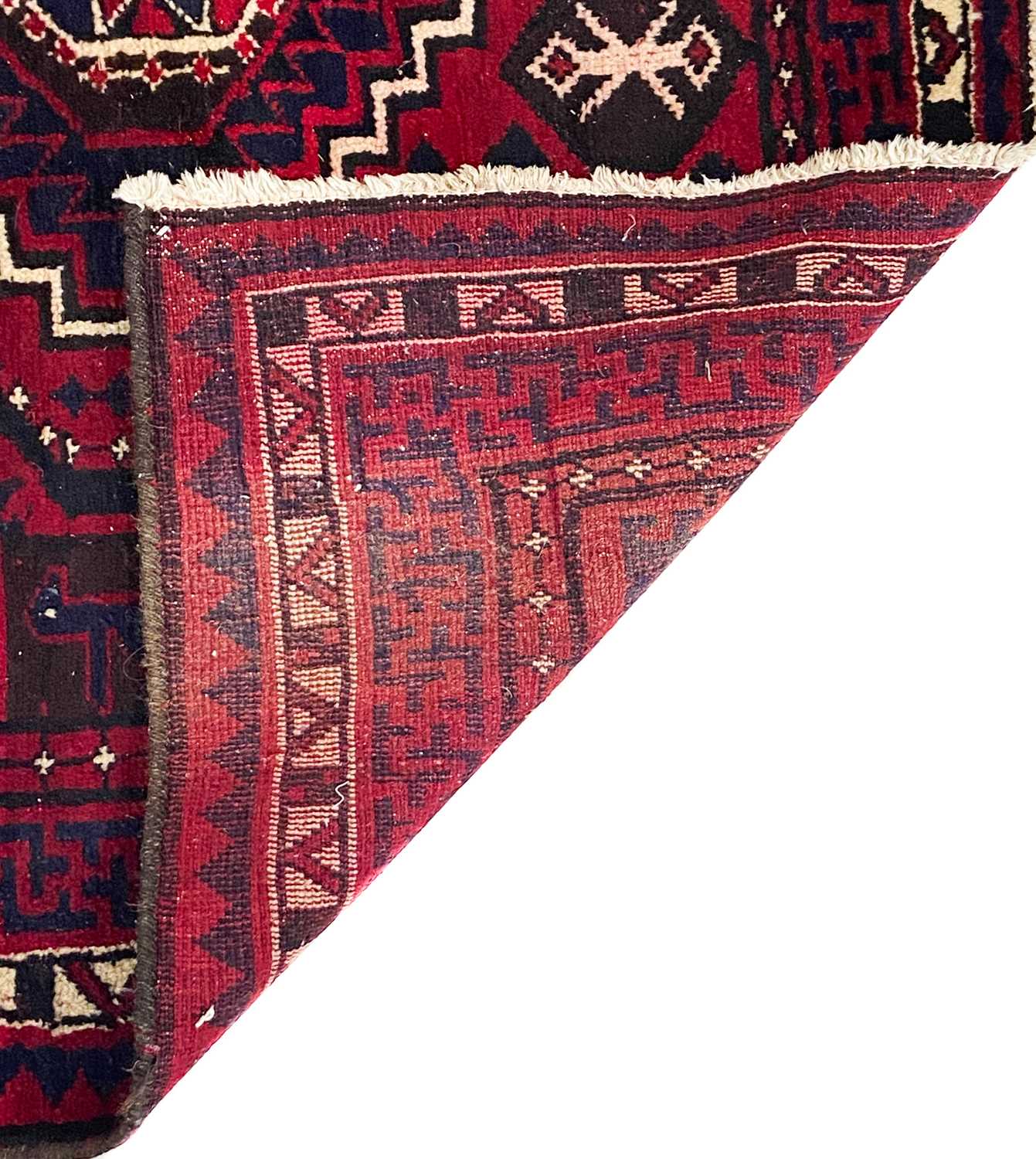 A South West Persian rug. - Image 3 of 3