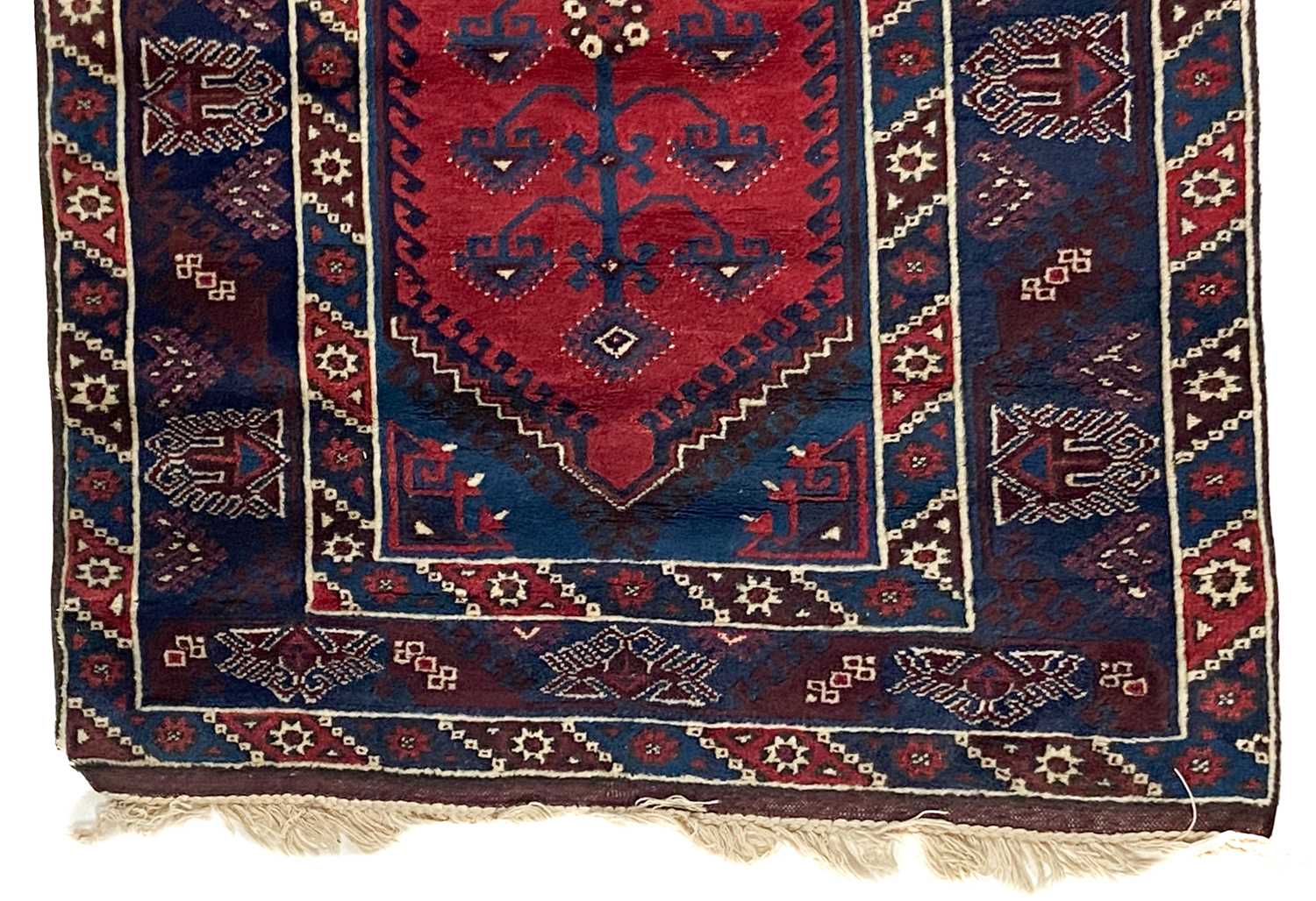 A Turkish Dosemealti rug, mid 20th century. - Image 2 of 3