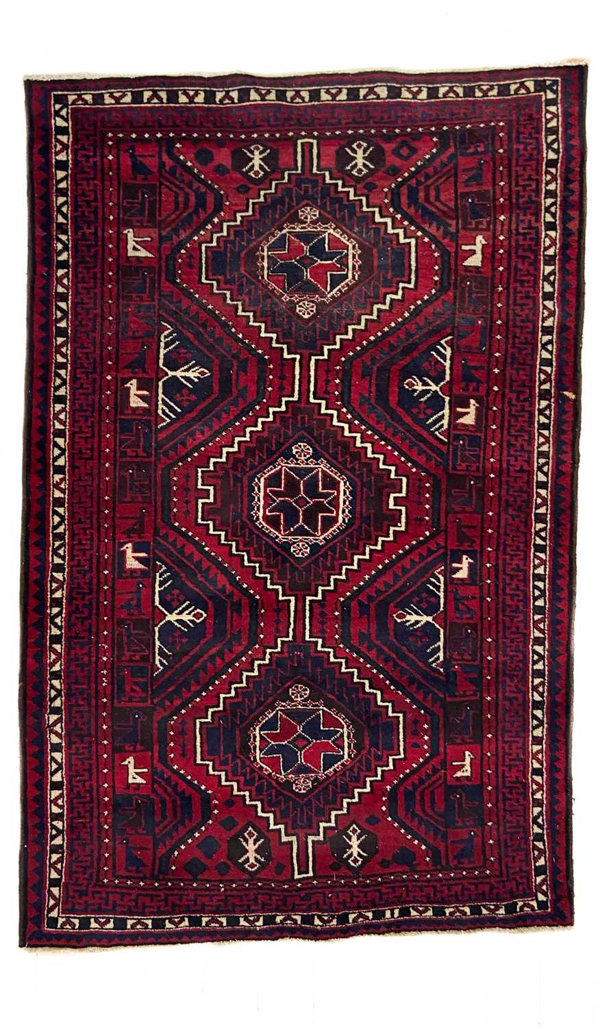 A South West Persian rug.