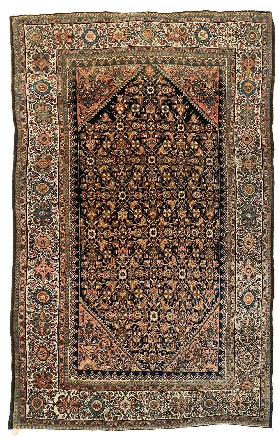 A Sarough rug, West Persia, circa 1900.