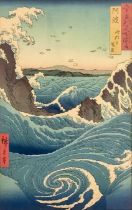 A Japanese woodblock print, Utagawa Hiroshige (1797-1858)