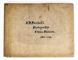 K.M. Fardell, photograph album, China Station, 1913-1914.