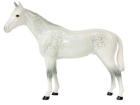 A Beswick Pottery dappled grey horse.