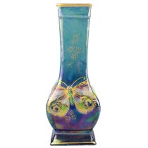 A Shelley Butterfly lustre vase, by Walter Slater.