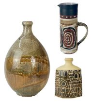 A Briglin studio earthenware jug.