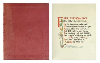 (Sketchbook and Poem) SMITH, Cyril. 'Poems. an anthology 1929,'