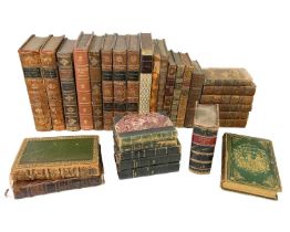 (Bindings and odd volumes) Late 18th and early 19th century. Thirty works