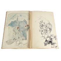 TILDEN, Philip (architect) A historic architectural sketchbook.