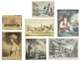 Various etchings and engravings