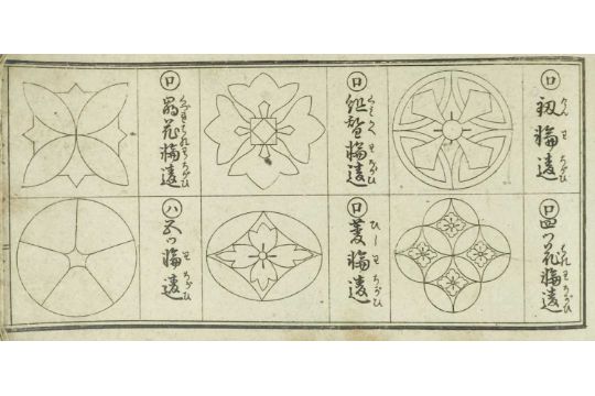 Two Meiji period, Japanese pattern guides. - Image 4 of 4