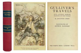 RACKHAM, Arthur (illustrations) 'Gulliver's Travels,' by Jonathan Swift