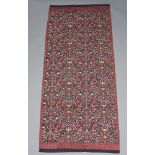 A Karandi shawl/panel 221cm x 96cm