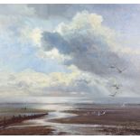 Kenneth Denton 1932, oil on board, signed and titled to the reverse "The Claud Hunstanton"