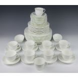 A set of Coalport Country Ware tableware comprising 10 tea cups, 9 saucers, 12 small plates (1 a/f),