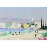 Cecil Rochfort D'oyly-John (1906-1993) oil on canvas signed, label on verso "Cannes" French