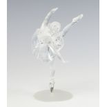 A Swarovski Crystal figure of a ballerina 10cm, boxed