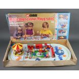 A Corgi Magic Roundabout Playground set no.853, boxed The box is damaged, Dylan and Zebedee are