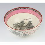 An Adams transfer print bowl "The Shipwrights Arms" 25cm