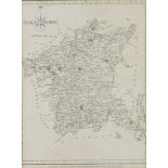 J Carey, a map of Worcestershire 27cm x 20cm