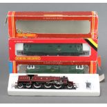 A Hornby O gauge locomotive, an O gauge LMS class 4P boxed, a Hornby OO gauge BR Class 29 BO-BO