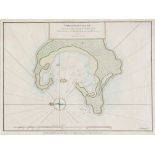 T Bowen (died 1790) map, Christmas Island, discovered in the ships Refolution and Difcovery 1777,