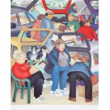 **Beryl Cook (1926-2008), signed in pencil limited edition print, no.436 of 650, "Car Boot Sale",
