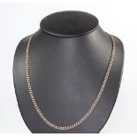 A yellow metal 9k necklace, 10.1 grams, 50cm