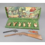 F H Ayres (The Hunting Game), a fold out wooden shooting game complete with gun and pop up figures