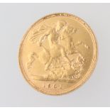 A half sovereign 1901