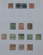 Central America stamps in 10 albums with Cuba, Guatemala, Haiti, Nicaragua, Mexico from first issues