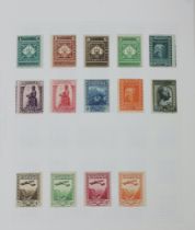 Spain and colonies in 7 albums mint and used stamps from 1850 first issues, 1905 Don Quixote set