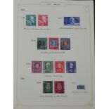 German used collection of stamps with German states - Baden, Bavaria, 1872 Eagles - 18 Kr., 1900 5