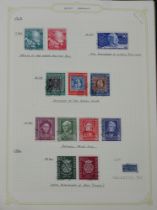 German used collection of stamps with German states - Baden, Bavaria, 1872 Eagles - 18 Kr., 1900 5