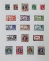 India in album mint and used stamps from 1854 imperforates used, George V to 25 rupees used,