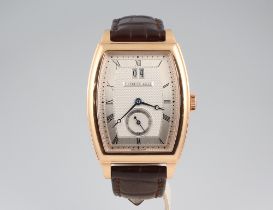A gentleman's 18ct rose gold Breguet Heritage 4533 chronograph wristwatch with calendar dial and