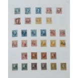 Netherlands in 10 albums mint and used stamps from 1852 imperforate, 1893-96 5 Gld, 1899-1905 10 Gld