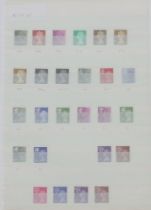 Great Britain 1971-2007 decimal unmounted mint stamps in 4 albums and 2 folders with commemoratives,