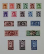 Egypt in album from 1867 mint and used stamps, 1931 Zeppelin pair mint, 1934 UPU one pound mint,