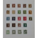 Europe stamps in 6 albums with Greece 1896 Olympics 2Dr., 1906 Olympics 5Dr., Greenland, Estonia,