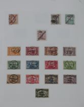 Portugal and Colonies in 4 albums and folder mint and used stamps from imperforate first issues to