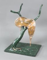 **Salvador Dali (1904-1989) "Profile of Time" inscribed Dali, lost wax bronze, limited edition no.
